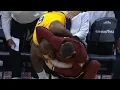 Kevin Love puts LeBron James in a headlock for dunking on him
