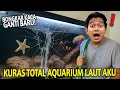 Download Lagu KURAS TOTAL AQUARIUM LAUT AKU! KITA BONGKAR GANTI KACA! SEMUA HEWAN DIEVAKUASI KE TEMPAT LAIN!
