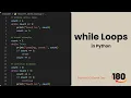 while Loops in Python for Absolute Beginners Lesson 11 Python 2D Game Development