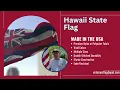 Hawaii State Flag Premium Quality Nylon and Polyester Flags