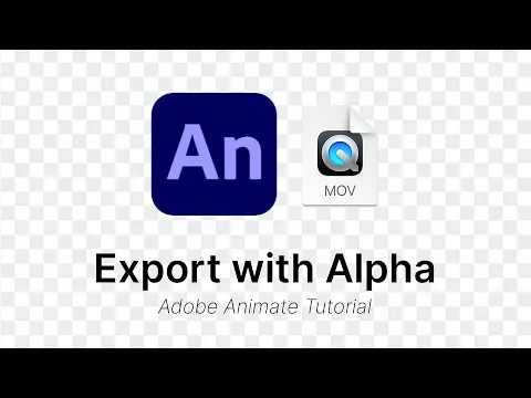 Download MP3 How to export transparent videos and images (without Media Encoder) - Adobe Animate CC Tutorial