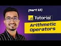 - Arithmetic Operators Step by Step JavaScript Bangla Tutorial