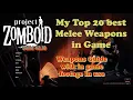 Top 20 Best Melee Weapons in Project Zomboid Build 42