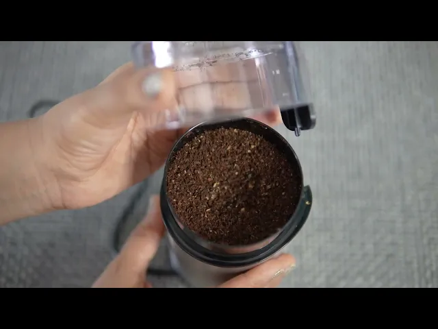 Grand Coffee Grinder - Silver