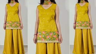 Short Kurti Cutting And Stitching