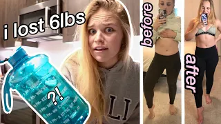 Download I drank a GALLON of WATER EVERY DAY for a WEEK | weight loss + before \u0026 after results MP3