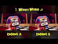 ENDING A vs. B 🎵 The Amazing Digital Circus Music Video - "Wacky World"