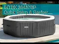 INTEX 28437EP PureSpa Quick Setup And Review