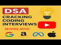 Reverse an Array in Python - Must-Know DSA Trick for Interviews