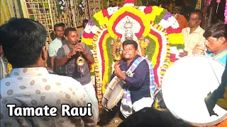 tamate ravi sr nagar annamma devi procession tapanguchi tamate beats tamte dance 2022