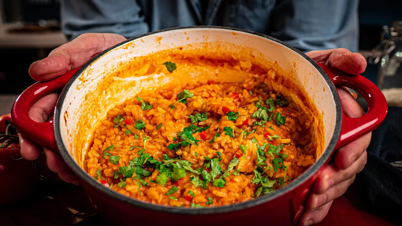 Arroz de Tomate super cremoso e saboroso