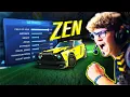 Freestyling with the BEST camera settings in Rocket League