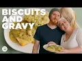 Lagu Erin \u0026 Derek Make Biscuits \u0026 Gravy | Bake It Up a Notch Bite Size