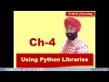 XII CS Using Python Libraries Part-4 22-04-21