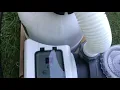 Intex sand filter program button setting