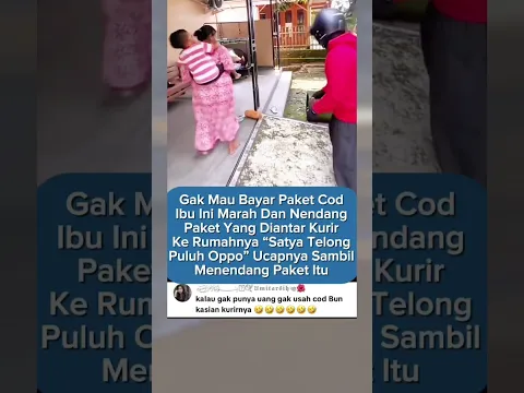 Gamau bayar paket COD malah gini