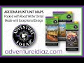 Arizona Hunt Unit Maps by ADVENTURE iDIAZ