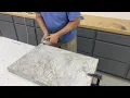 How to install a Endcap kit on Laminate counter tops using laminate router
