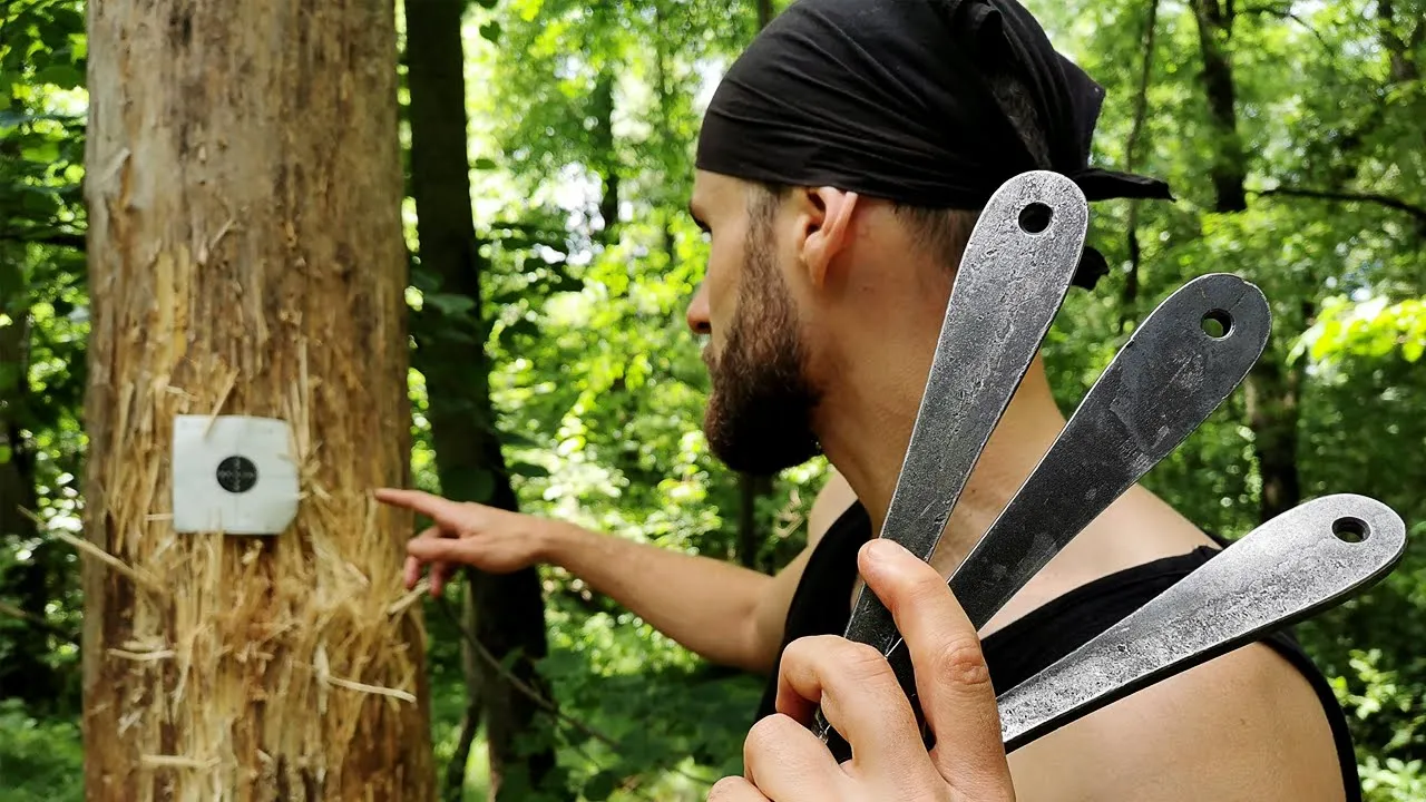 10 Knife Throwing Techniques (With World Champion/Adam Celadin)