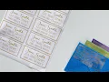 Mr-Label 2 x 4 Glossy Crystal Clear Address Labels