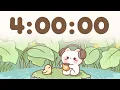 4 Hour Timer 4 Hr Study Timer for Classroom Focus