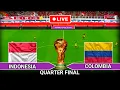 Download Lagu INDONESIA vs COLOMBIA Hari Ini | FIFA World Cup | Laga Hidup Mati | Virtual Match