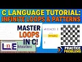 Loop Programs in C Language Infinite Loop Break Statement Chessboard Pattern LnE Educations