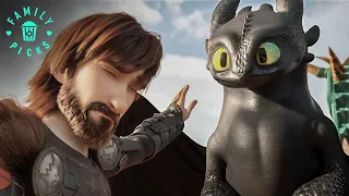 hiccup and toothless reunite years later how to train your dragon the hidden world