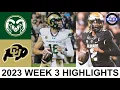 Colorado vs Colorado State INCREDIBLE GAME College Football Week 3 2023 College Football