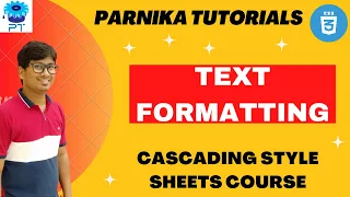 Text Formatting in CSS CSS Text Property tutorial CSS Course for Beginners