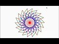 Python Turtle Code Rotating Parallelogram