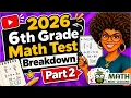 2026 6th Grade NYS Math Test Breakdown Part 2 Released Questions Answers and Test Prep