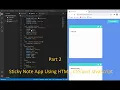 Build an amazing Sticky note App Using HTML CSS and JavaScript Part2