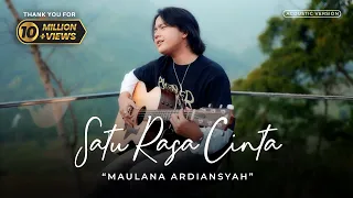 satu rasa cinta maulana ardiansyah official acoustic version bukan ku ingin memastikan