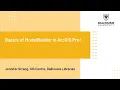 Basics of ModelBuilder in ArcGIS Pro