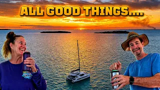 Sailing Home: Purple Sunsets, Refueling, and One Last Night in Hopetown | Ep. 39
