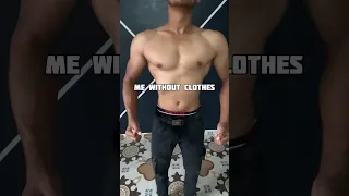 Me Without Clothes Gym Reels Shorts 