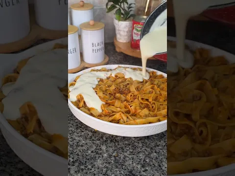 تاغلياتال بصوص بولوناز سهل و سريع #اكسبلور #وصفات #food #عشاءلذيذ #bonnecuisine #طبخ #عشاءلذيذ