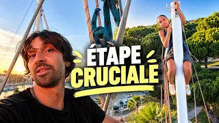 On mesure tout avant de changer le gréement !