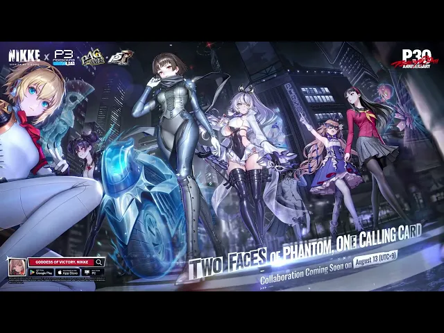 Collaboration PV Released |『GODDESS OF VICTORY: NIKKE』×『P3R』『P4G』『P5R』