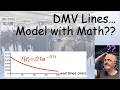 Exponential Distribution as a Probability Model of Wait Times at the DMV