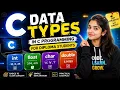 Data Types in C Programming Explained C Programming Tutorial for Beginners