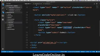 Advance Form Validations in Javascript