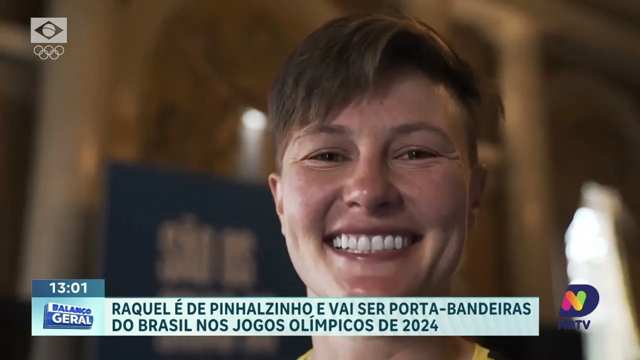 Raquel Kochhan: Atleta de Pinhalzinho Será Porta-Bandeira nas Olimpíadas de Paris 2024