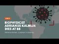 Biophysicist Adrianus Kalmijn Dies at 88