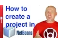 How to create a Java project in Netbeans - 003