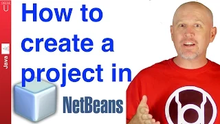 How to create a Java project in Netbeans - 003