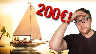 200€ GWP-Wahnsinn im August 🤦🏼‍♂️ | LEGO 40487 Dream Holiday Sailboat | LEGO News