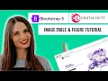 Bootstrap5 Table Images Figures Digital Hutt How to Create table and images using bootstrap