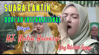 Download SUARA CANTIK QORI'AH INTERNASIONAL USTADZAH HJ. NADIA HAWASYI TERBARU 2024 MP3